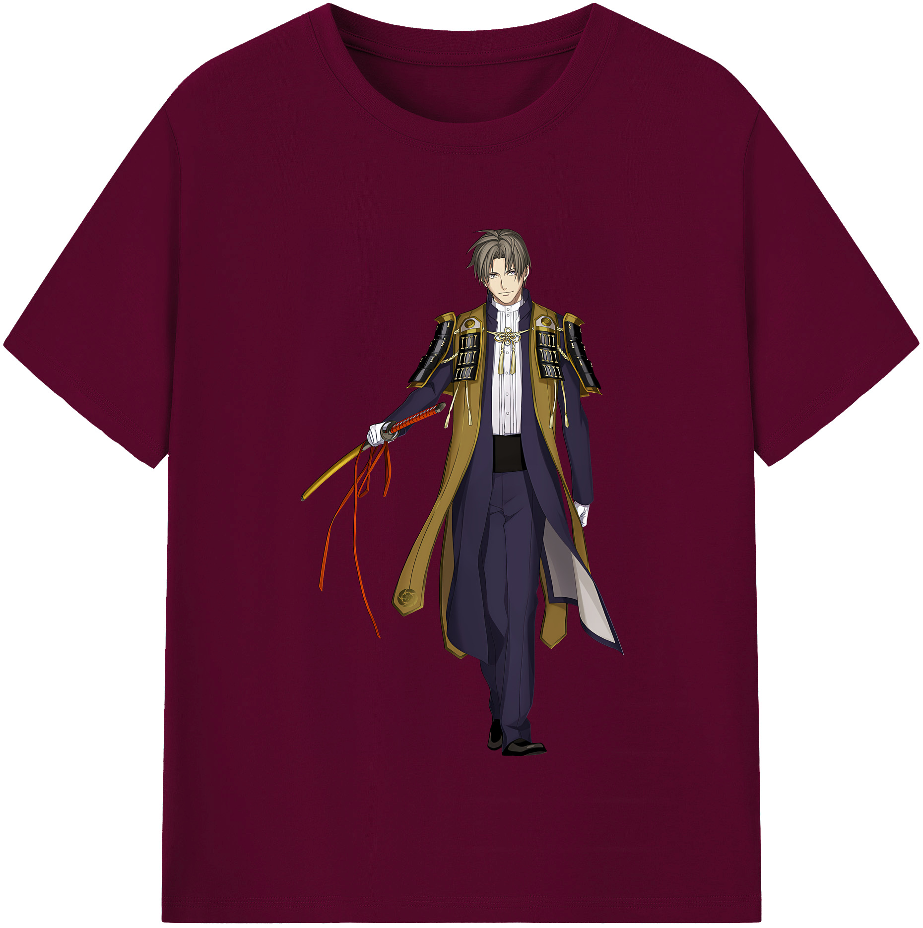 （画像用） 刀剣乱舞 Touken Ranbu レディースカジュアルプリントTシャツ（綿100％）